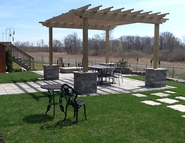 wood in the landscape by terrascape landscape construction